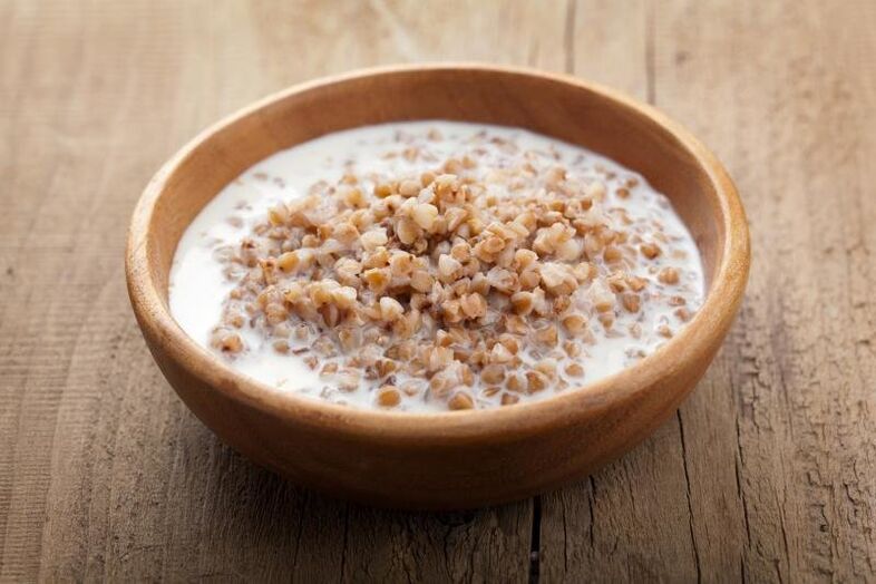 Trigo sarraceno con kéfir